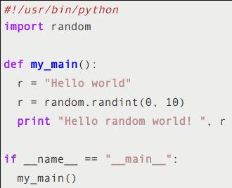 Hello world Első python script utolsó blokk: biztonsági ellenőrzés if feltétel vizsgálat interpreter futtatja-e az aktuális modult/fájlt mire jó?