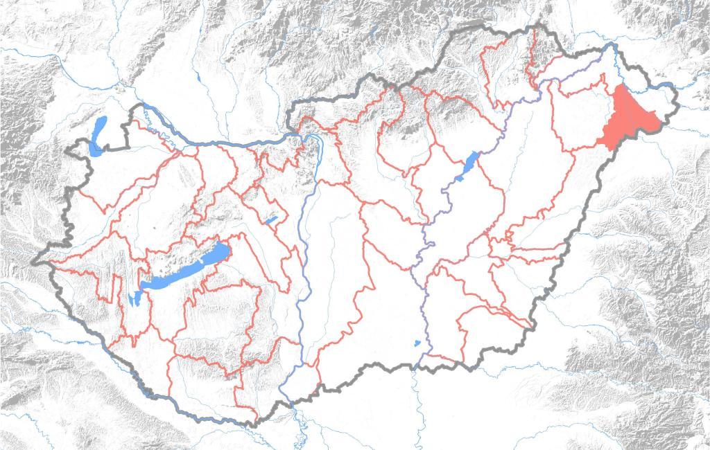 1 Tervezési alegység leírása 1.1 Domborzat, éghajlat A tervezési alegység területe domborzat és éghajlat szempontjából két részre, a - közre és a Kraszna balparti részre osztható. 1-1.