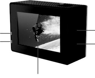 Kártyanyílás 6 USB csatlakozó 7 HDMI csatlakozó 8