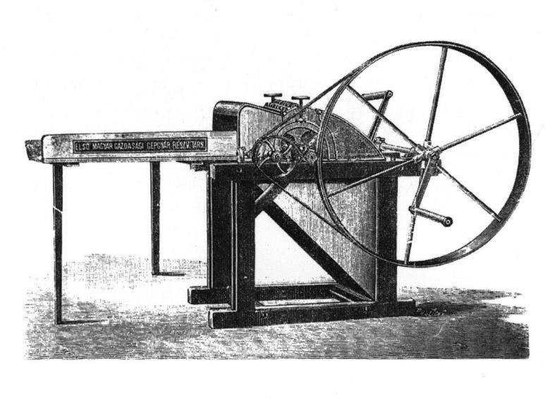 Kézi hajtású cséplőgép 1896-ból. 10. kép.