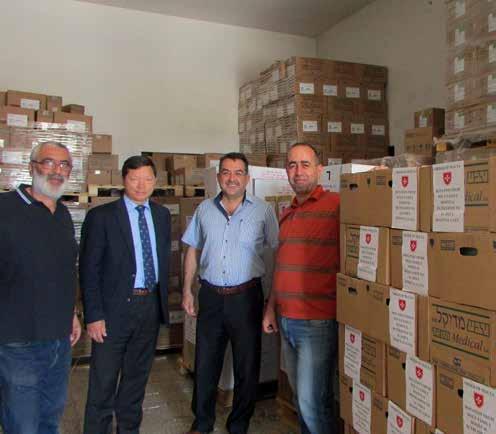 Máltai Hírek :: 2014 :: Szeptember 13 Humanitárius segély a gázai túlélôknek A Máltai Rend betlehemi kórháza alapvetô gyógyszereket küld a Gázai övezet központi általános kórházába A legutóbbi gázai