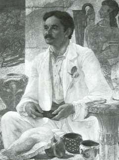 Sir Arthur Evans 1900-ban, Knósszoszban egy prae-görög írás és nyelv