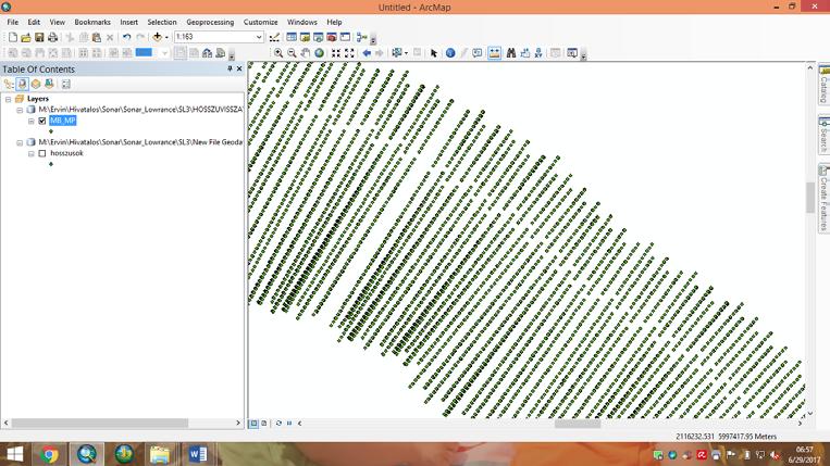 ADATFELDOLGOZÁS DATA PROCESSING Saját fejlesztésű feldolgozó szoftver: A self-developed software for data processing, analysis and visualizations A Interferometrikus és singlebeam