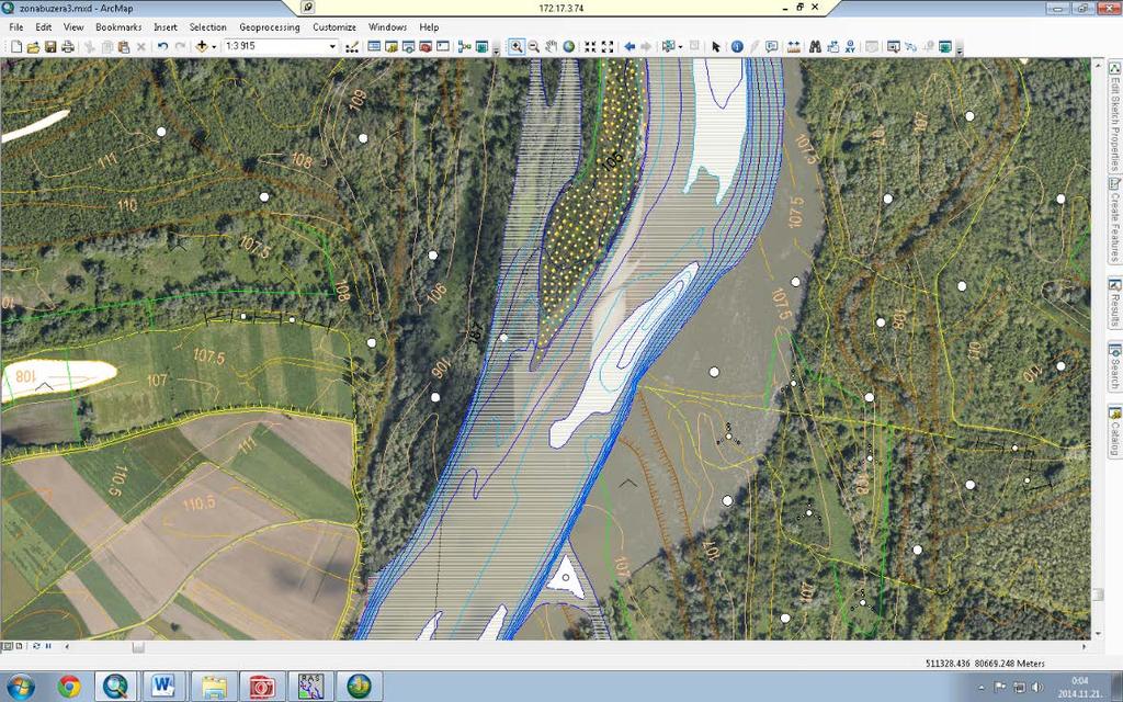 ELŐZMÉNYEK/PRELIMINARY DATA ACQUISITION Nagyvízi mederkezelési terv hidrodinamikai modellvizsgálata és a nagyvízi meder zonációjának meghatározása / Horizontal flow zonation and numeric modelling of