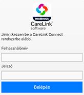 3 A CareLink Connect funkció használata mobilkészüléken A CareLink Connect funkcióhoz mobilkészüléke segítségével is hozzáférhet. MEGJEGYZÉS: Ez a dokumentum példákat is mutat a szoftverképernyőkre.