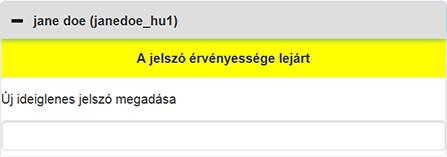 A szakgondozó hozzáférésnek törléséhez lásd: Szakgondozó végleges törlése 27. oldal.