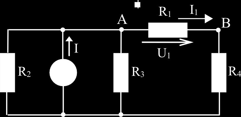 Határozza meg az ábra szerinti kacsolás A - B ontokra onatkozó Theenin helyettesítő kéét, majd ennek segítségéel határozza meg az R ellenállás áramának időüggényét, ha