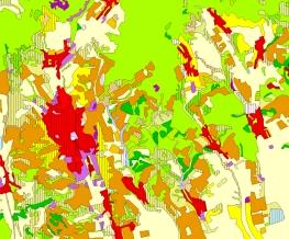 Landsat-5 TM (1990-92) interpretáció: fólián 1 : 50 000 legkisebb térképezett folt mérete: 4 ha (1 ha) legkisebb vonalas elem