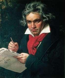 Ludwig van Beethoven 1770-1827 Nehéz körülmények között élt, apja tanította. 12 évesen udvari muzsikus lett, majd szülei halála után Bécsbe költözött, koncertezik.
