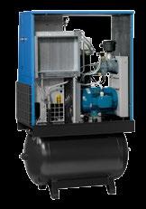 A kompresszor üzembiztos működését a hatékony olajszűrési technológia és hűtőrendszer, valamint az automata ékszíjfeszítés