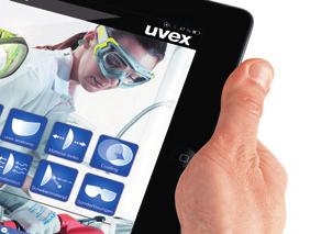Találja meg gyorsan és könnyedén az igényeihez optimálisan illeszkedő terméket a praktikus uvex RX app alkalmazás segítségével.