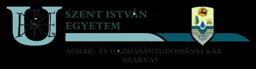 A Szent István Egyetem Agrár- és Gazdaságtudományi Kar Agrártudományi és Vidékfejlesztési Intézete és a University of Agricultural Sciences and Veterinary Medicine of the Banat (Temesvár)