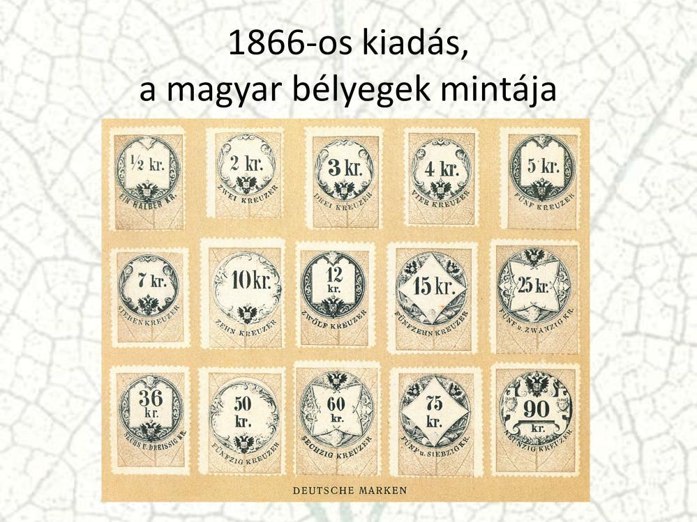 Az osztrák illetékbélyegek érvényességi területének lényeges korlátozását jelentette az 1866-os háború elvesztése után nem csak a Lombard-Velencei Királyságban használt rózsaszín bélyegek kiesése,