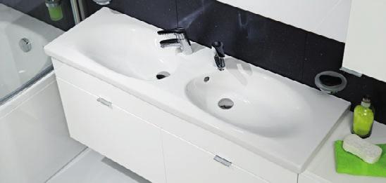 fürdőszoba család / TIGO A Tigo 125 cm-es dupla mosdót