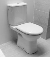 1 duroplaszt Olymp WC ülőke tetővel, antibakteriális kikészítéssel, gyorsrögzítő acél zsanérral 8.9328.4.3xx.000.
