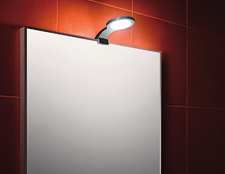 tükrök és világítás A tükör nélkülözhetetlen elem bármely fürdőszobában.