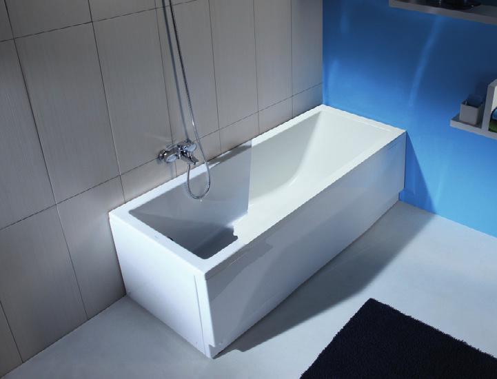 kádak / CUBITO A Cubito kád egy természetes és meghatározó darab bármelyik fürdőszobában.