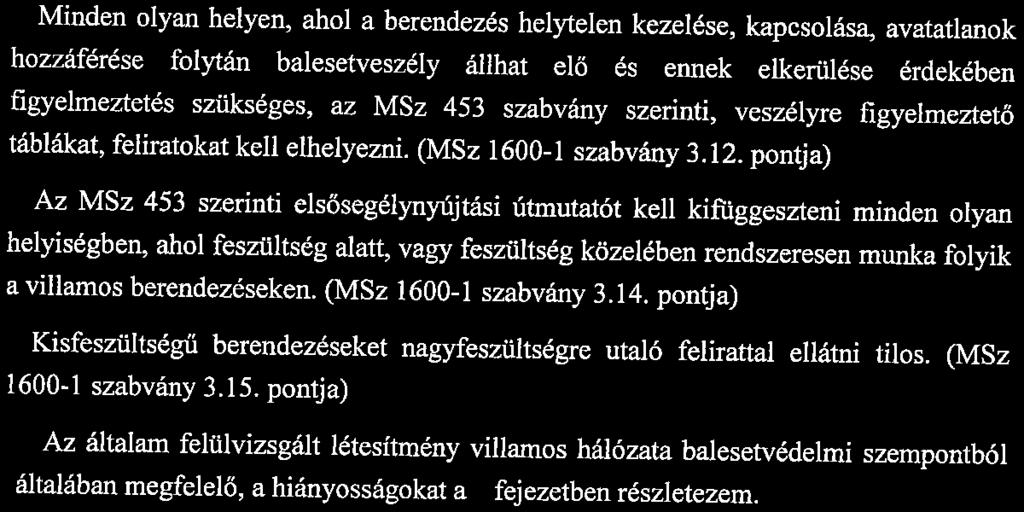 900:2009 SZABVÁNY 2.1.