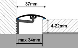 Ezüst SM309E 93 cm Ezüst 93 cm