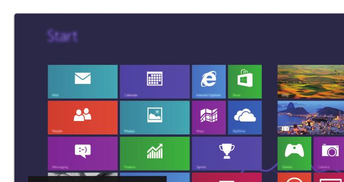 2. fejezet A Windows 8 használatának megkezdése A gombok sávja - - - - -