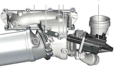 A nagyobb teljesítményű motorváltozatok kapnak egy kiegészítő elektromos vízpumpát is, ami motorleállítás után is keringeti a hűtővizet a turbó védelme érdekében.