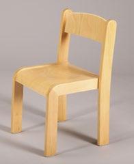 01.2 1-6 éves korig FAVÁZAS SZÉKEK Favázas óvodai és bölcsődei székeink vázszerkezete 20x60 mm-es
