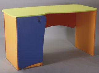07.1 NEVELŐI ASZTALOK Nevelői asztalaink 18 mm vastag laminált bútorlapból készülnek azonos színű 2 mm