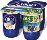 Oikos görög joghurtok 4x125 g 738 Ft/kg A * csillaggal