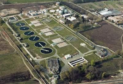 Technológia: Délpesti szennyvíztisztító telep - Budapest Alap: nagyterhelésű biológiai tisztítás Biofilterek: nitrifikáció és denitrifikáció (methanol adagolással) Kémiai P eltávolítás (szimultán és
