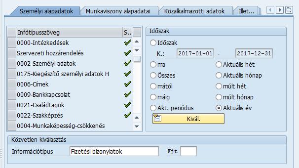 Távollétadatok és mozgóbérek havi rögzítési folyamata 1./ Időrögzítési feladat feloldásáról és zárolásáról Gazdasági Informatika rendszerüzenetet küld 2.