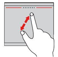 Kétujjas kicsinyítés Kicsinyítéshez helyezze két ujját az érintőfelületre, és vigye őket egymáshoz