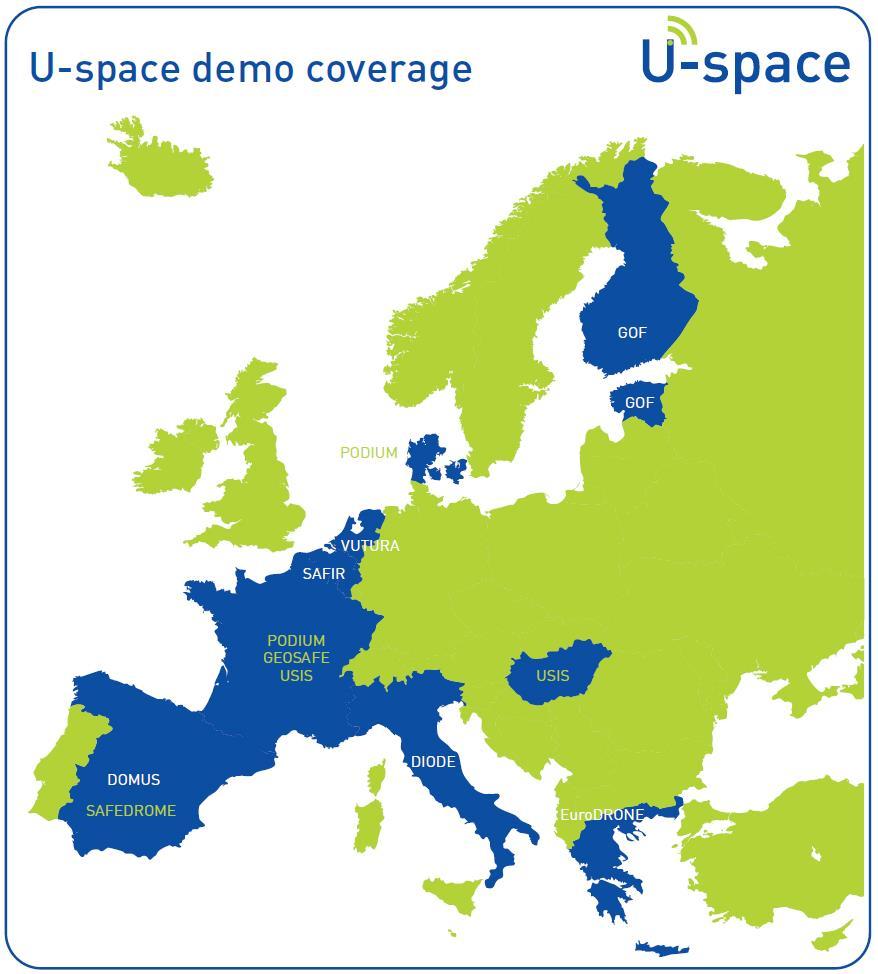 5. NEMZETKÖZI SZEREPVÁLLALÁS USIS PROJEKT Beadott pályázat: Projekt célja: Koordinátor: Tagok: EU hozzájárulás: USIS U-Space Initial Services Alapvető U-space szolgáltatások (U1, U2) validációja és