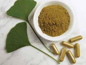 Gyógynövények Ginkgo Biloba 60mg és 120mg A ginkgo flavonoidok hozzájárulnak a keringési rendszer normál működéséhez, a megfelelő véráramláshoz, így a sejtek oxigénnel és tápanyaggal való ellátásához.