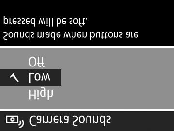 5 A Setup (Beállítás) menüb l való kilépéshez és a Capture (Rögzítés) vagy a Playback (Visszajátszás) menühöz való visszatéréshez emelje ki az EXIT SETUP MENU (KILÉPÉS A BEÁLLÍTÁS MENÜB L) elemet,