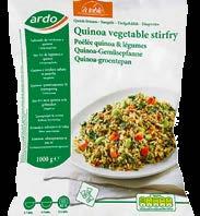 10x 1 kg Új Zöldségkeverék quinoa-val(paradicsom, leveles kel, szójabab, lilahagyma,