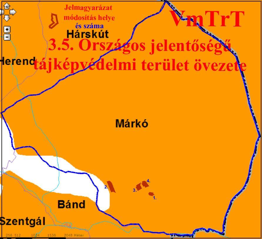 3.7. Kiemelten érzékeny felszín alatti vízminőség-védelmi terület övezete TELEPÜLÉSRENDEZÉSRE VONATKOZÓ ELŐÍRÁSOK: ÖSSZHANG IGAZOLÁSA: Vp TrT A kiemelten érzékeny felszín alatti vízminőség-védelmi