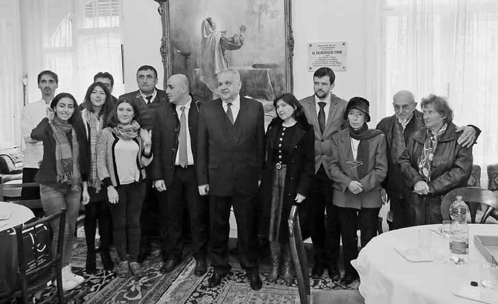 2016. november-december Erdélyi Örmény Gyökerek A jereváni küldöttség fogadása a budapesti örmény katolikus lelkészségen (cikk 45.
