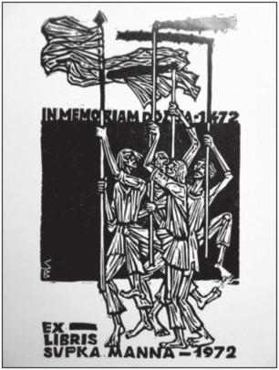 106 V. Tóth Kornélia A hazai mondakincsből merített motívumok közül az ülő, illetve a fekvő szarvas a magyarság eredetmítoszára utal (N3/4, N19/68, graf. Fery).