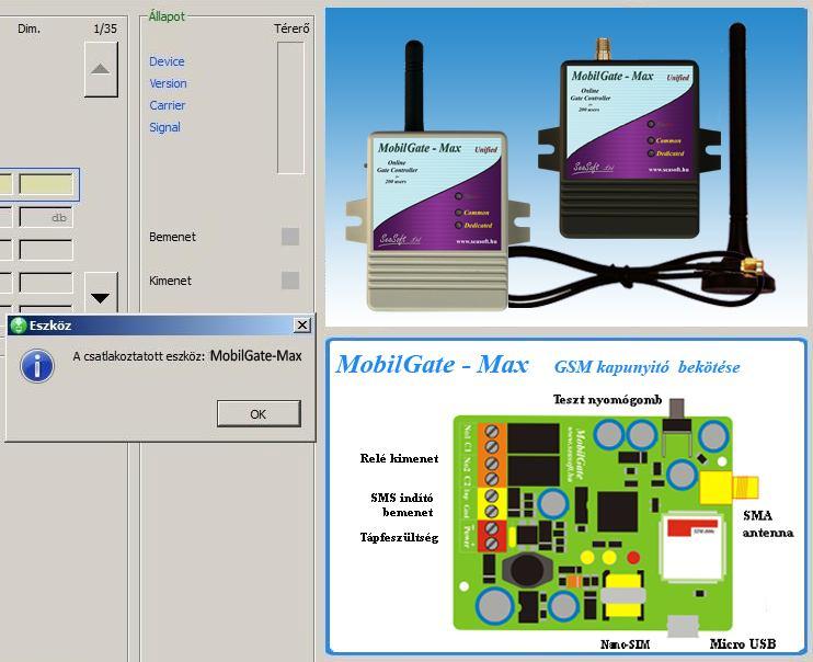 A MobilGate - Midi GSM modul felprogramozható, letölthető a Unified néven futó univerzális letöltő szoftverünkkel, annak MicroUSB portján keresztül.