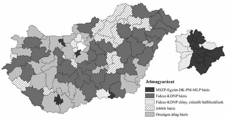 dást átvészelve 5,35%-al ismét bekerült a parlamentbe. Az országos eredmények alapján megállapítható, hogy kisebb átrendeződésektől eltekintve stabilizálódott a 2010-ben kialakult pártstruktúra.