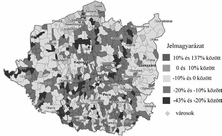 a településhálózaton belül már csupán a közlekedési infrastruktúra minőségéből fakadóan is elszigetelt helyzetben vannak.