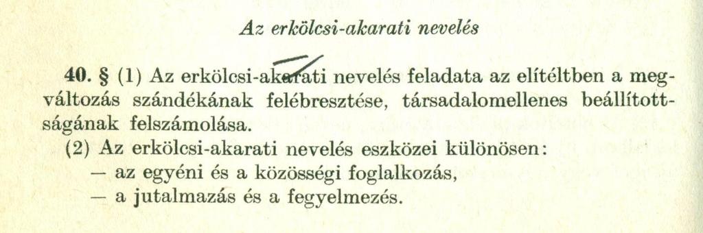 végrehajtásának egész