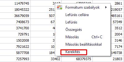 A jóváhagyást követően a formázás azonnal érvénybe lép, azonban csak a megadott mértékre vonatkozólag.