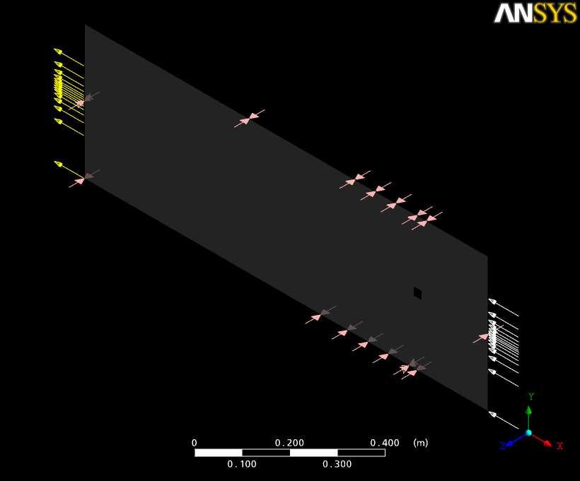 Kavitációs áramlások - geometria test élhossz: L = 2cm, domain: 50L előtte, 10L utána, 10L fent és lent 2d structurált háló, 48k elem homogén többfázisú modell (víz+vízgőz), standard