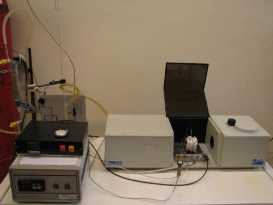 specieszek vizsgálata: FTIR spektroszkópia EXAFS (társintézet) olloidok vizsgálata UV VIS spektroszkópia