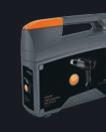 Belépő a profik világába HG 2120 E hőlégfúvó Külön megvásárolható HL Scan digitális infravörös hőmérő 2200 W / 80 630 C / 150 500 lit.