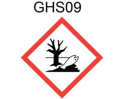 H400 Nagyon mérgező a vízi élővilágra. H410 Nagyon mérgező a vízi élővilágra, hosszan tartó károsodást okoz.