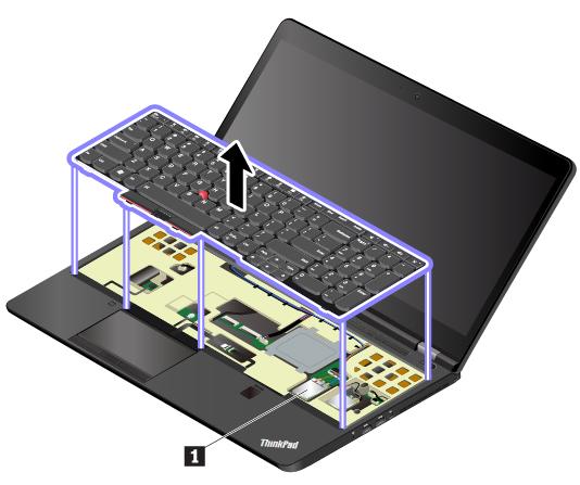 Megjegyzés: Felhasználó által telepíthető vezeték nélküli modul esetén ügyeljen arra, hogy csak a Lenovo által jóváhagyott vezeték nélküli modulokat használjon a számítógépben.