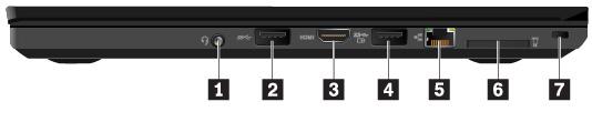 2 USB 3.0 csatlakozó Az USB 3.0-csatlakozóval USB-kompatibilis eszközök pl. USB-billentyűzet, USB-egér, USBtárolóeszköz vagy USB-nyomtató csatlakoztathatók.