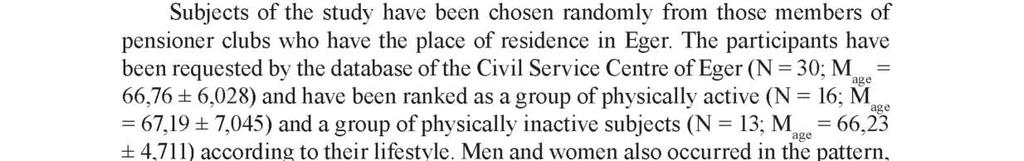 impairment of elderly people s health condition, physical independence hence the quality of life.